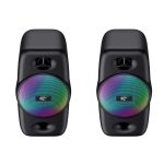 Caixa De Som Gamer Havit Rgb, Usb, 3W, Preto – Sk213 Caixa De Som Gamer Havit Rgb, Usb, 3W, Preto - Sk213
