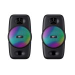 Caixa De Som Gamer Havit Rgb, Usb, 3W, Preto – Sk213 Caixa De Som Gamer Havit Rgb, Usb, 3W, Preto - Sk213