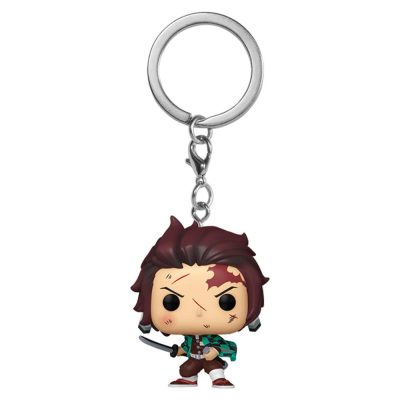 Chaveiro Funko Tanjiro Kamado (W/Battle Wounds) (Pocket Pop Keychain Demon Slayer)