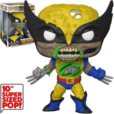 Funko Pop Marvel Zombie Wolverine 696 (Jumbo Super Sized)