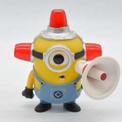 Funko Pop Movies - Despicable Me Fire Alarm Minion 126 (Glows In The Dark) (Vaulted) * (Reserva)