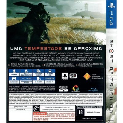 Ghost Of Tsushima Ps4 #1