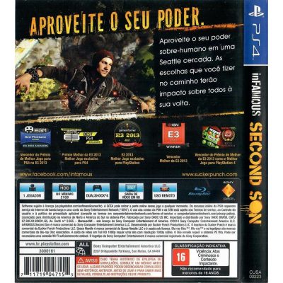 Infamous Second Son Ps4 #1