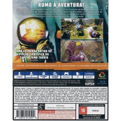 Journey To The Savage Planet Ps4