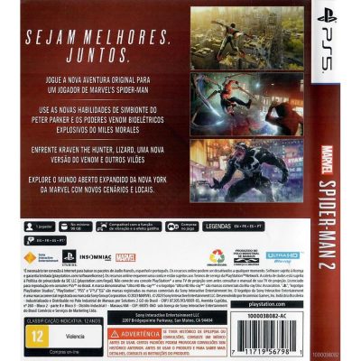 Marvel Spider-Man 2 Ps5