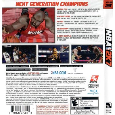 Nba 2K7 Ps3