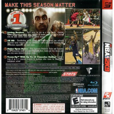 Nba 2K9 Ps3