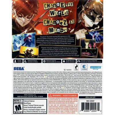 Persona 5 Royal Ps5 (Steelbook)