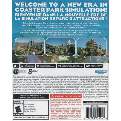 Planet Coaster Console Edition Ps5