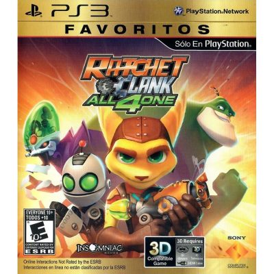 Ratchet And Clank All 4 One Ps3 (Favoritos)
