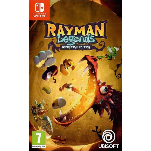 Rayman Legends Definitive Edition Nintendo Switch (Seminovo) (Jogo Mídia Física)