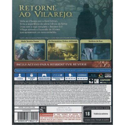 Resident Evil Village Gold Edition Ps4