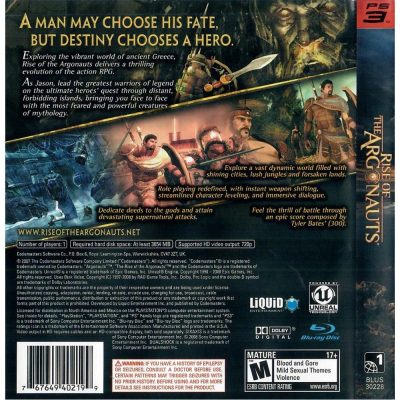 Rise Of The Argonauts Ps3