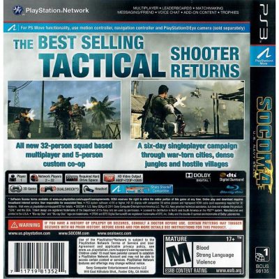 Socom 4 U.S. Navy Seals Ps3