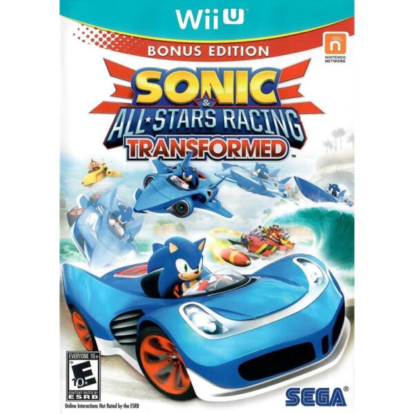 Sonic All-Stars Racing Transformed Nintendo Wii U (Sem Manual)