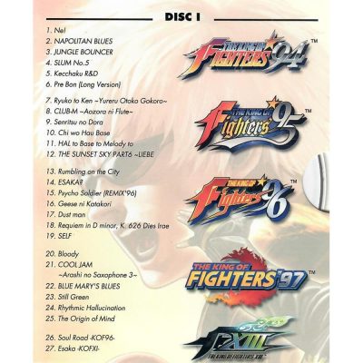The King Of Fighters Soundtracks 94-Xiii Cd Musica