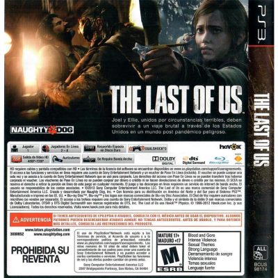 The Last Of Us Ps3 #1