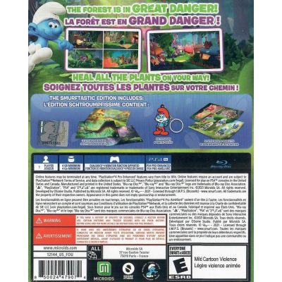 The Smurfs Mission Vileaf Smurftastic Edition Ps4 (Com Chaveiro + Stickers)