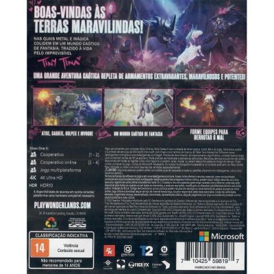 Tiny Tina's Wonderlands Xbox One