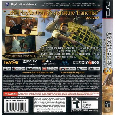 Uncharted 3 Drakes Deception Ps3 #2