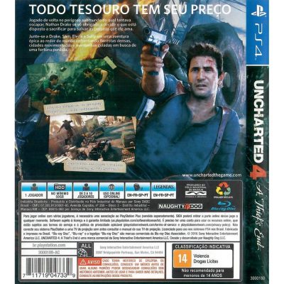 Uncharted 4 A Thiefs End Ps4 #1