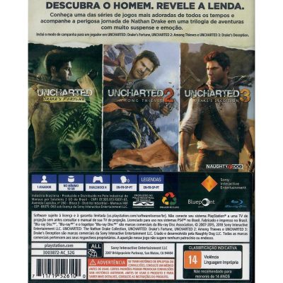 Uncharted The Nathan Drake Collection Ps4 (Playstation Hits)