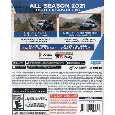 Wrc 10 The Official Game Ps5