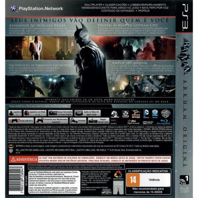 Batman Arkham Origins Ps3 #1