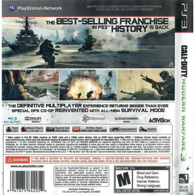 Call Of Duty Modern Warfare 3 Ps3 #2