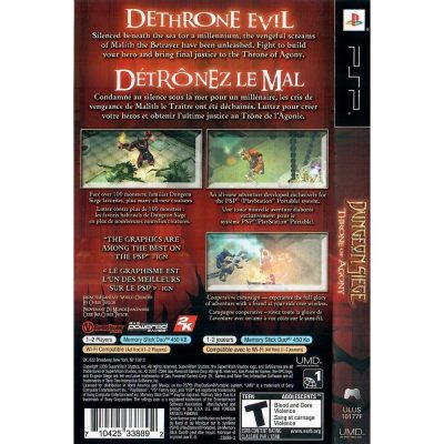 Dungeon Siege Throne Of Agony Psp