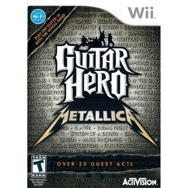 Guitar Hero Metallica Nintendo Wii #1