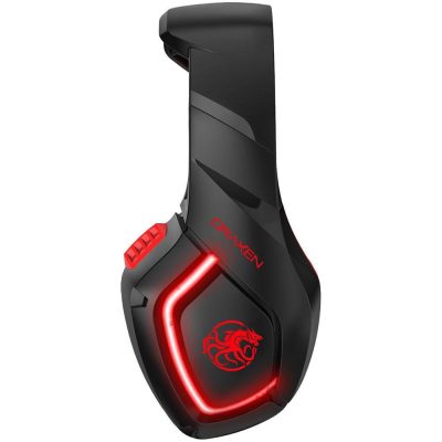 Headset Gamer Draxen Dn100 Preto E Vermelho(Dn100/Bk-Rd)