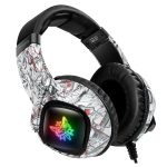 Headset K19 Onikuma (Preto E Branco) Headset K19 Onikuma (Preto E Branco)