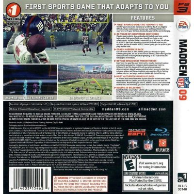 Madden Nfl 09 Ps3 #2