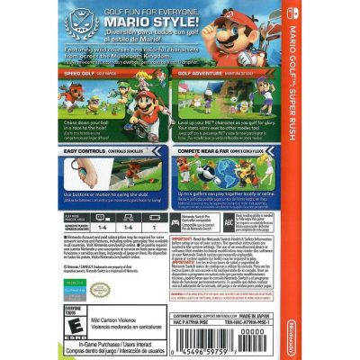 Mario Golf Super Rush Nintendo Switch