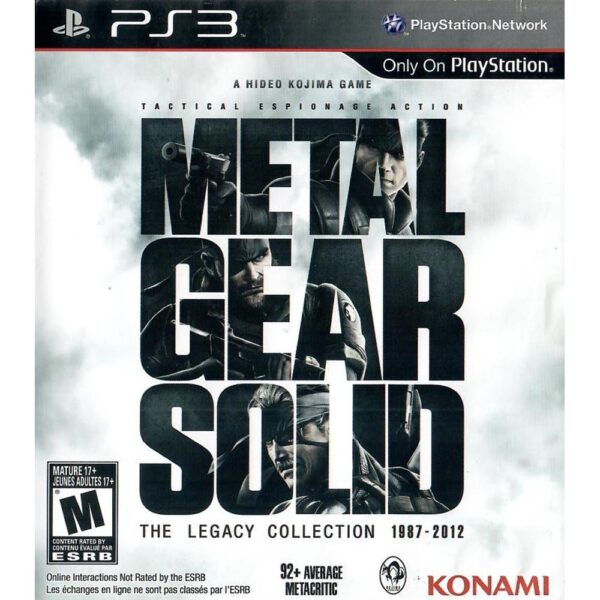 Metal Gear Solid The Legacy Collection Ps3 #3
