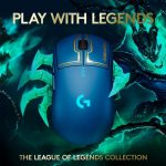 Mouse Gamer Sem Fio Logitech G Pro League Of Legends, Rgb, 25.600 Dpi, Wireless, Lightspeed, 8 Botões, Hero 25K
