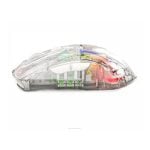 Mouse Gamer Transparente Eg114/Lumini Com Fio Evolut