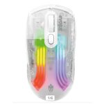 Mouse Gamer Transparente Eg114/Lumini Com Fio Evolut