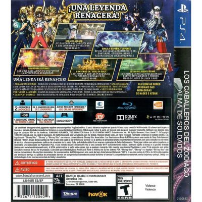 Os Cavaleiros Do Zodíaco Alma Dos Soldados Ps4 #3