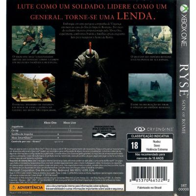 Ryse Son Of Rome Xbox One