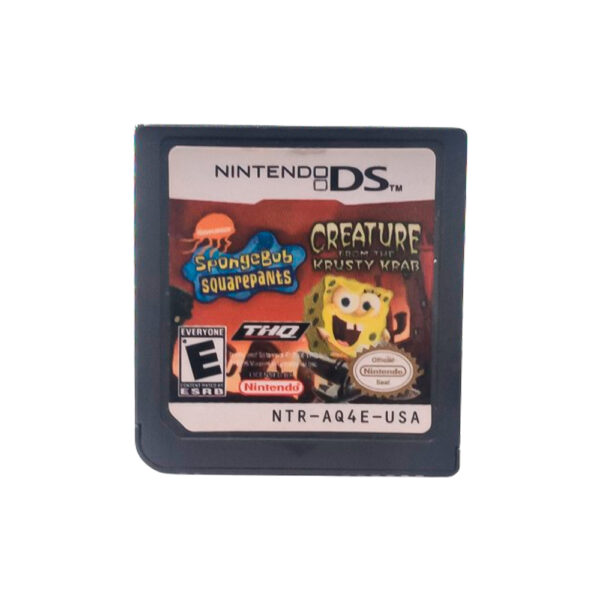 Sponge Bob Squarepants Creaturafrom The Krusty Krab Nintendo Ds (Somente Cartucho)