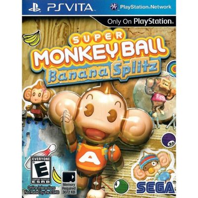 Super Monkey Ball Banana Splitz Psvita