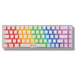 Teclado Gamer Mecanico Transparente Eg217/Lumini (Blue Switch) Com Fio Evolut Teclado Gamer Mecanico Transparente Eg217/Lumini (Blue Switch) Com Fio Evolut