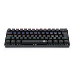 Teclado Mecanico Redragon Lakshmi, Rainbow, Abnt2, Switch Vermelho, K606r-Pt-Red Teclado Mecanico Redragon Lakshmi, Rainbow, Abnt2, Switch Vermelho, K606r-Pt-Red