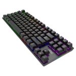 Teclado Mecânico Gamer Aoc Gk450, Led Rainbow, Switch Red, N-Key Rollover E 100% Anti-Ghosting Teclado Mecânico Gamer Aoc Gk450, Led Rainbow, Switch Red, N-Key Rollover E 100% Anti-Ghosting