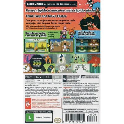 Warioware Move It! Nintendo Switch