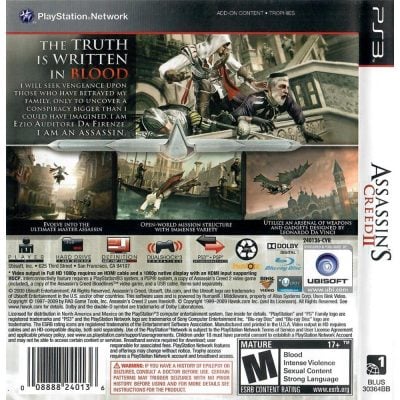 Assassins Creed Ii Ps3 #1
