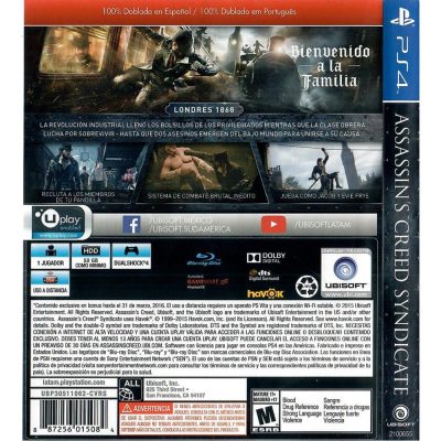 Assassins Creed Syndicate Ps4 #1