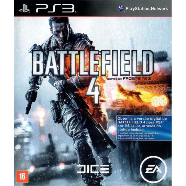 Battlefield 4 Ps3 #2 (+ Filme Tropa De Elite)